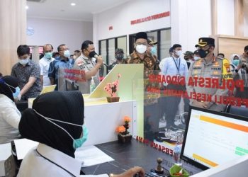 Kini Lebih Mudah Urus SKCK Hingga SIM di Mal Mini Pelayanan Polri Sidoarjo