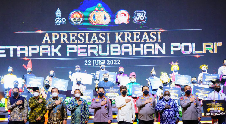 Dukungan Masyarakat Terhadap Polri Melalui Apresiasi Setapak Perubahan Polri