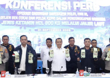 penyelundupan 800 kg ketamin di Kepulauan Anambas